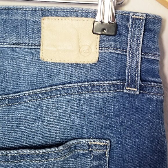 AG Kora High Waist Wide Leg Jeans In Fortunate Blue Women's 31 Designer $235 - Picture 13 of 16